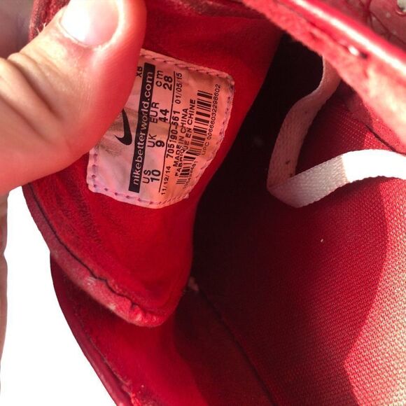 Nike SB Zoom Stefan Janoski SB Premium Red Size 10 - Picture 16 of 16